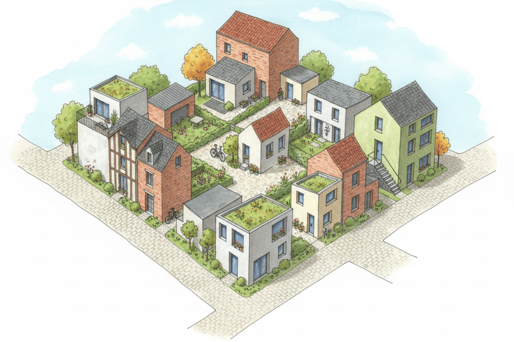 Diviser les grands logements, une réponse concrète à la sous-occupation en Wallonie